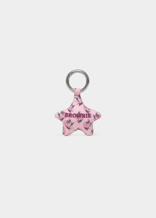 Llavero estrella estampado