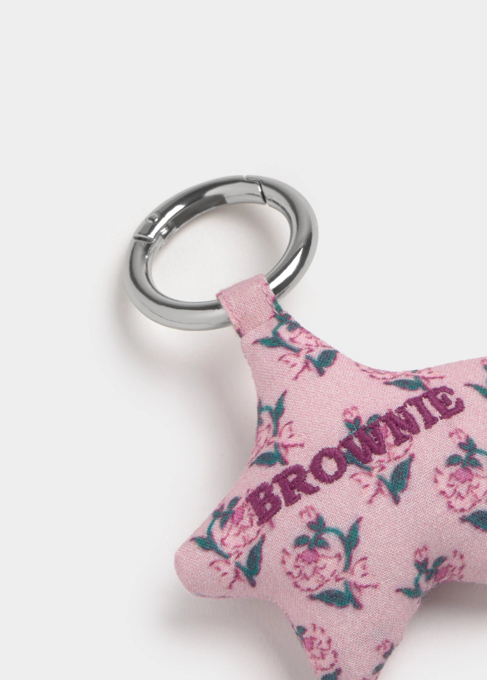Llavero estrella estampado