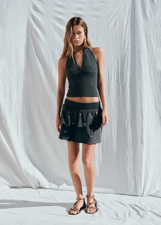 TOP CROCHET EFECTO LAVADO
