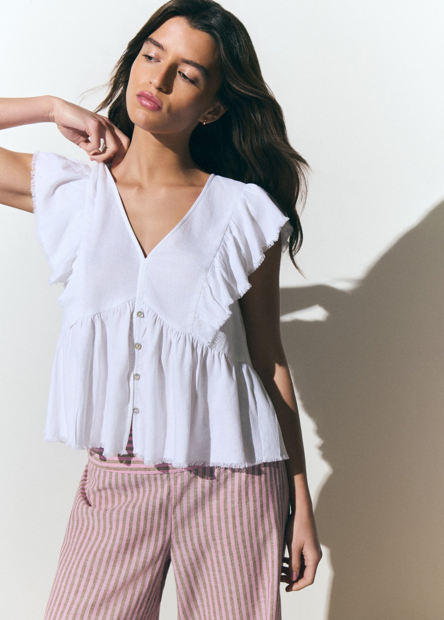 Blusa volantes