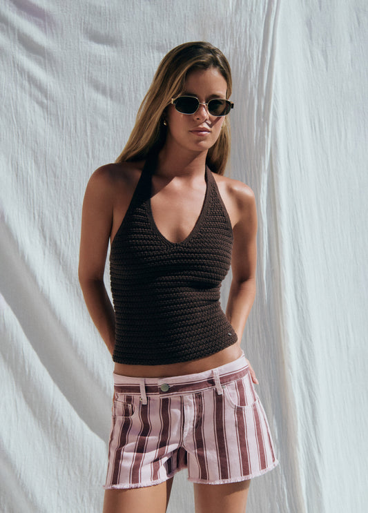 Top crochet halter