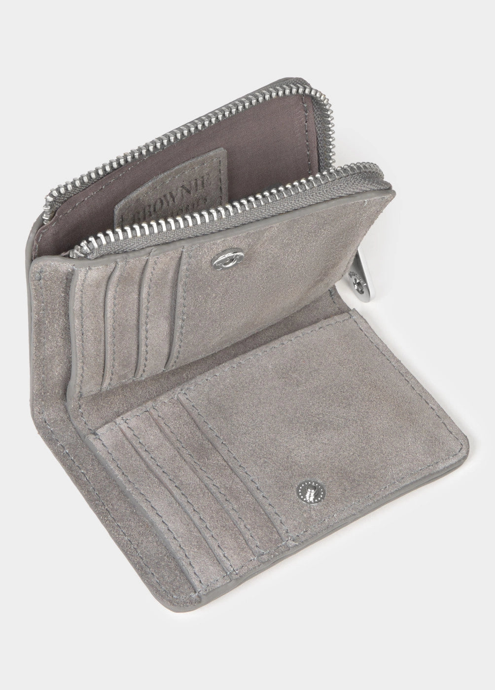 Monedero tachitas cuero