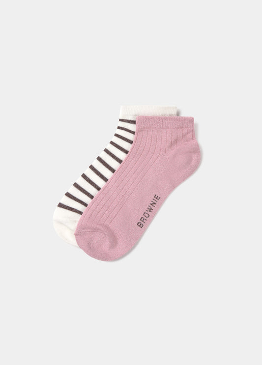 Pack calcetines cortos lurex