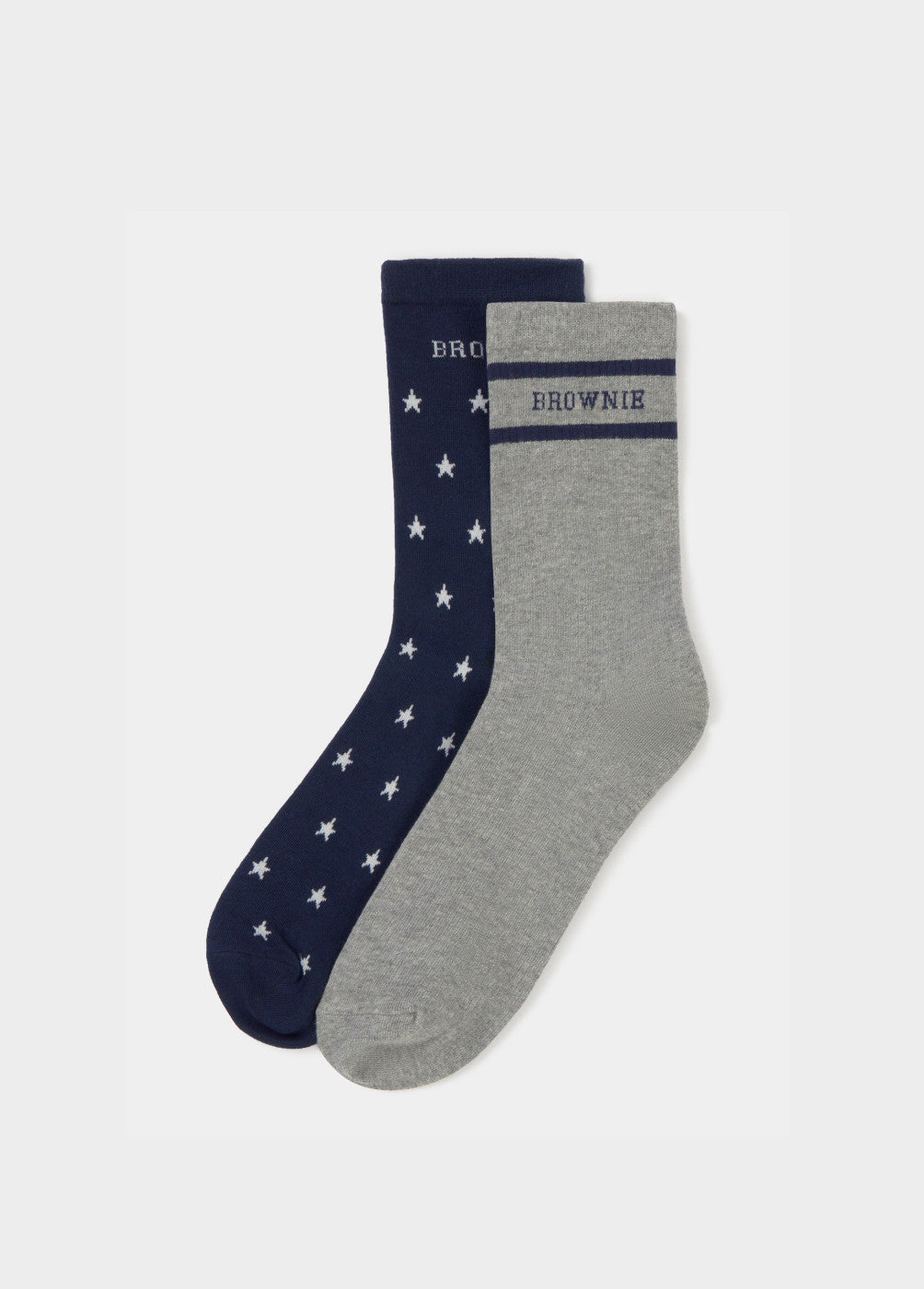 Pack calcetines estrellas y liso