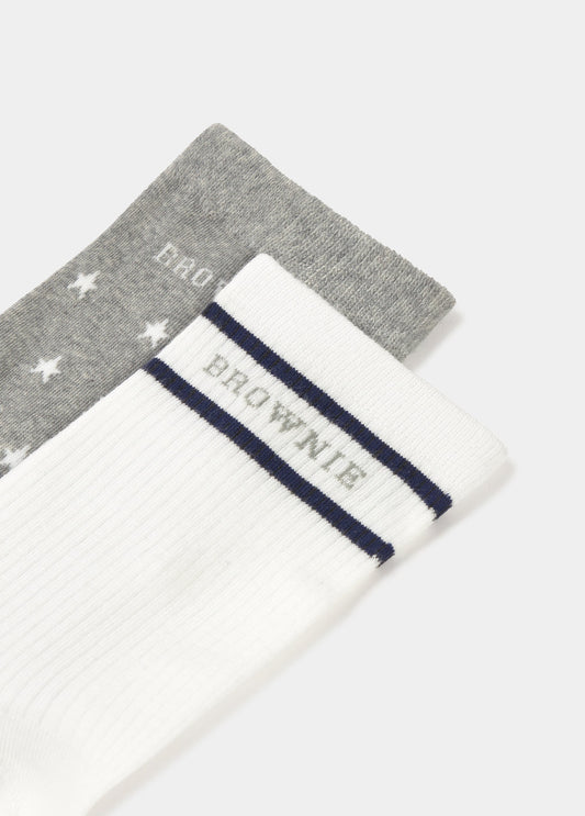 Pack calcetines estrellas y liso