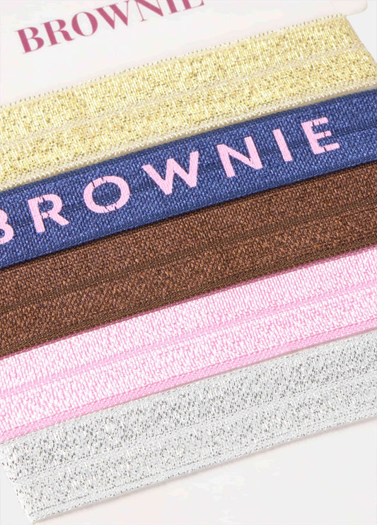 Pack gomas brownie logo