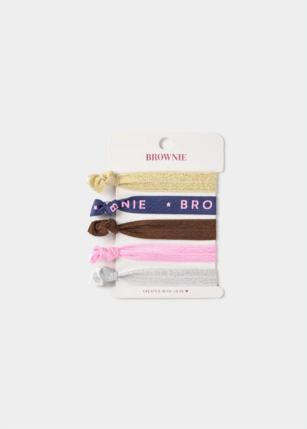 Pack gomas brownie logo