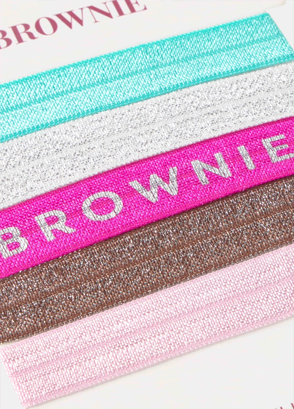 Pack gomas brownie logo