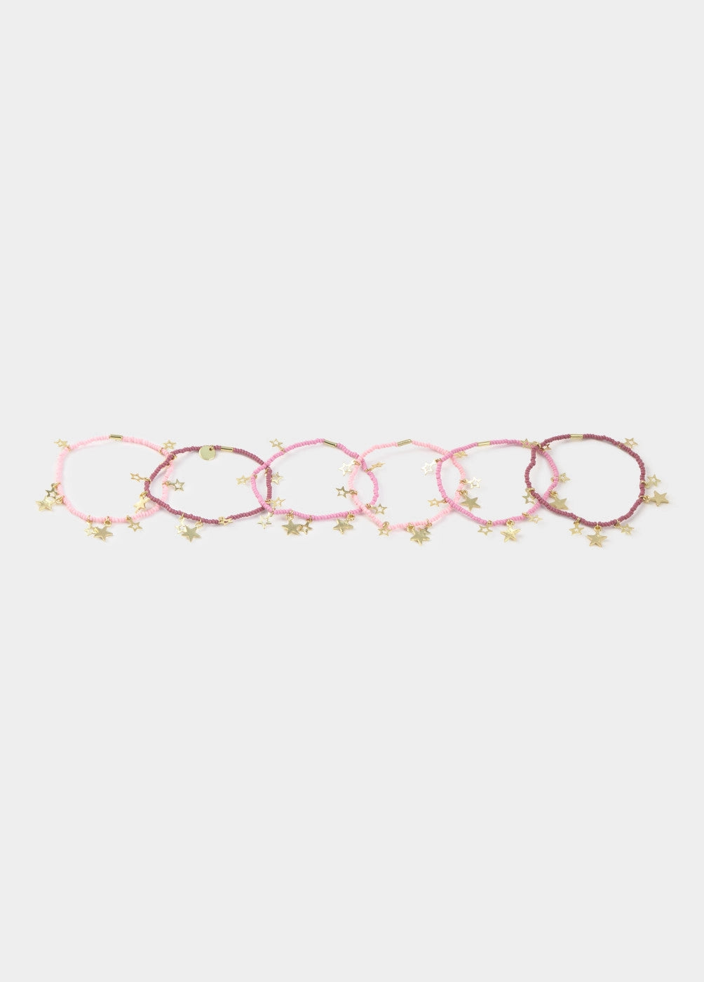 Pack pulseras estrellas