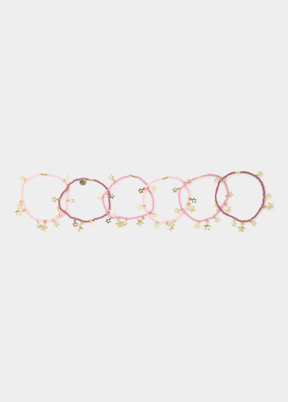 Pack pulseras estrellas