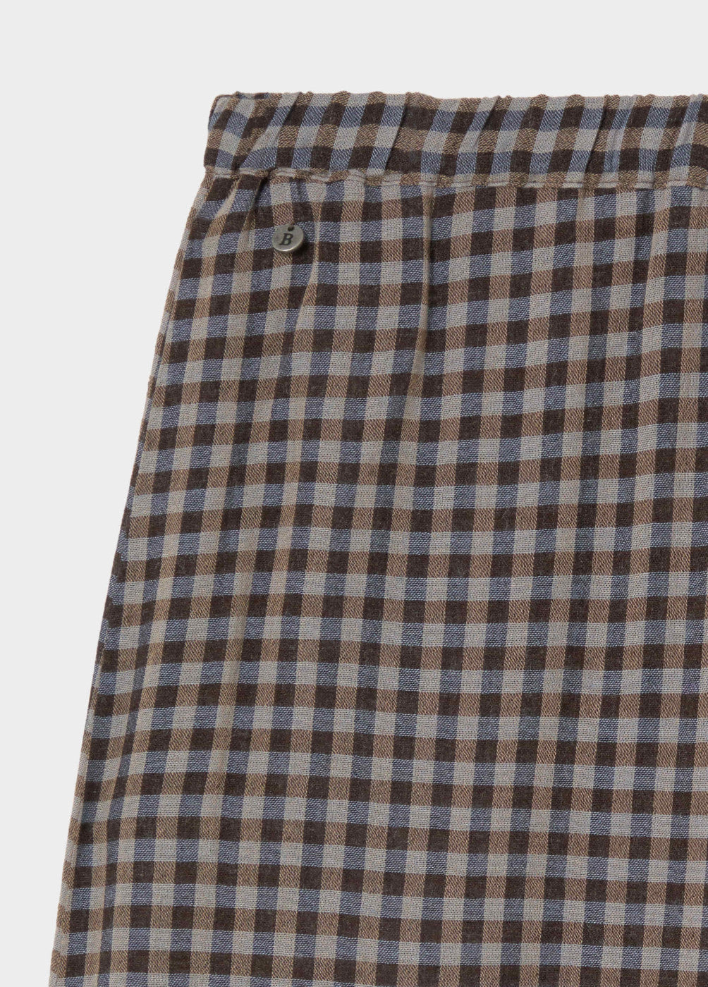 Pantalón bombacho de cuadros