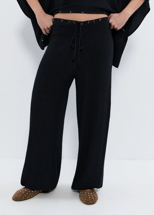 Pantalón bombacho liso