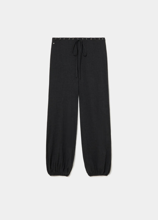 Pantalón bombacho liso