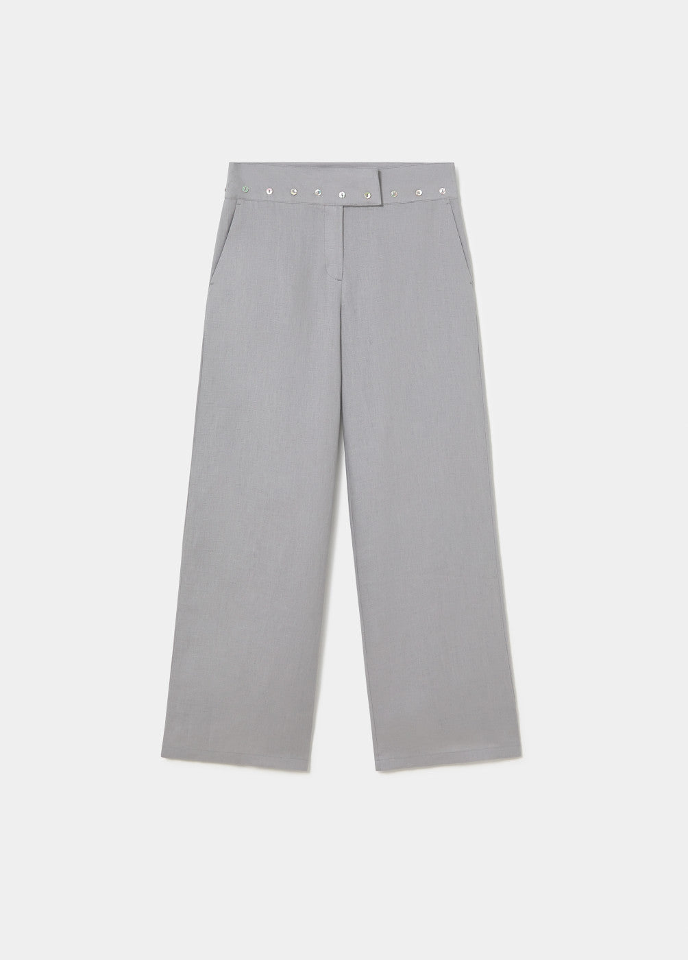 Pantalón fluido lino