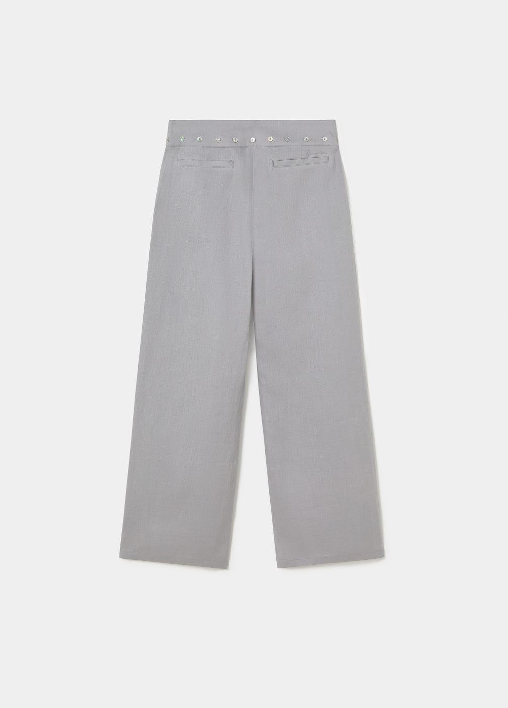 Pantalón fluido lino