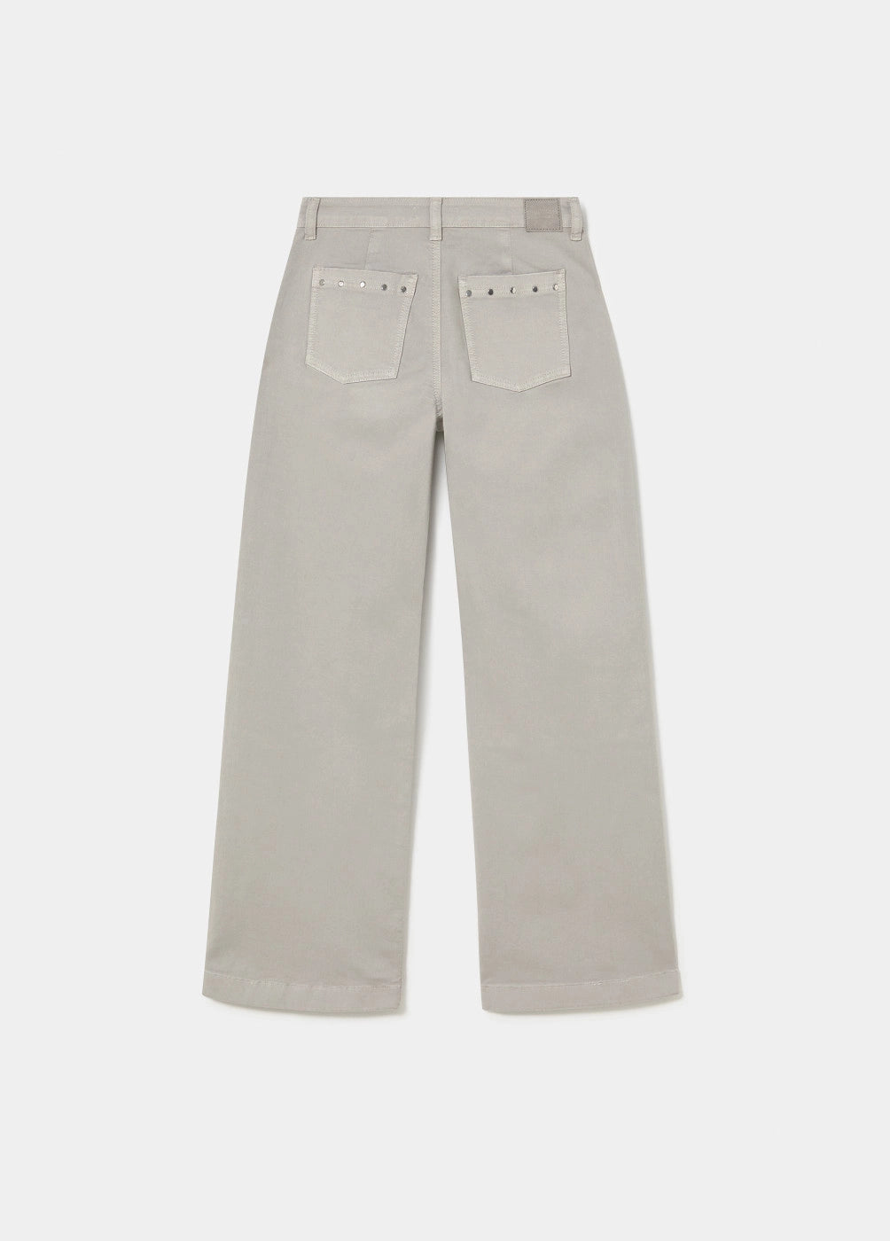 Pantalón recto tachas