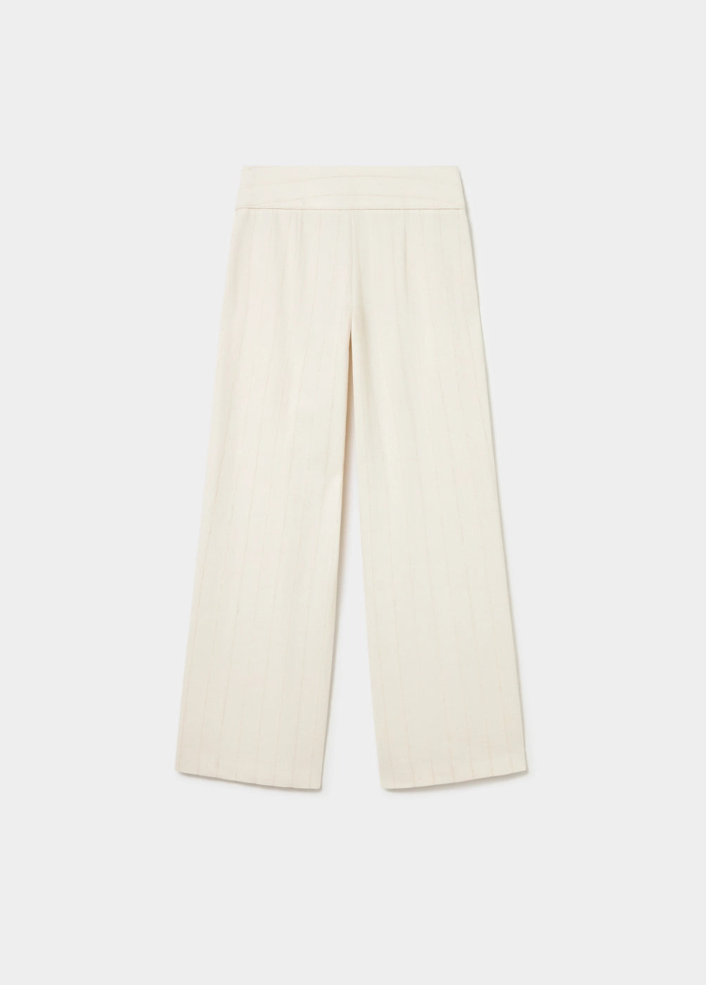 Pantalón tiro bajo tejido textura