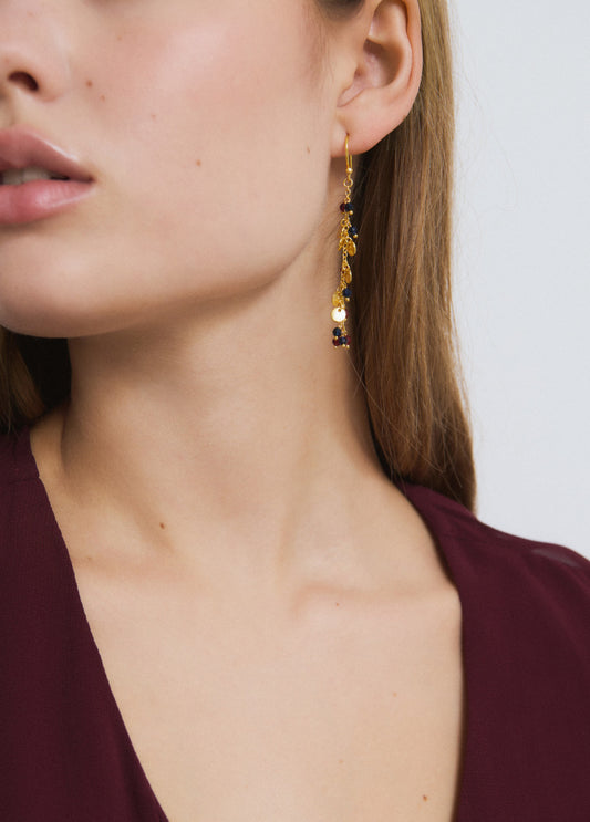 Pendiente largo chapas y piedras