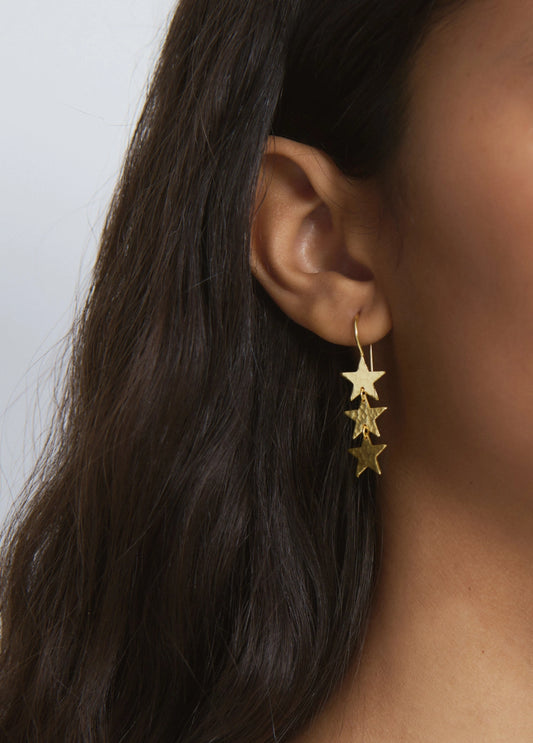 Pendiente tres estrellas