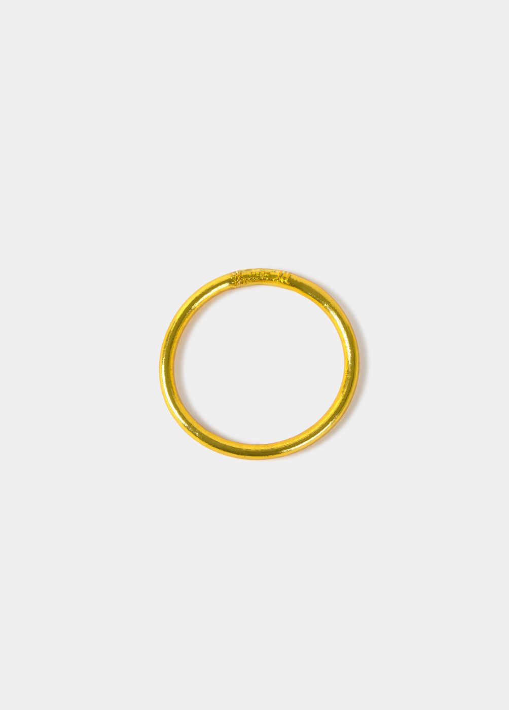 Pulsera pan de oro lisa