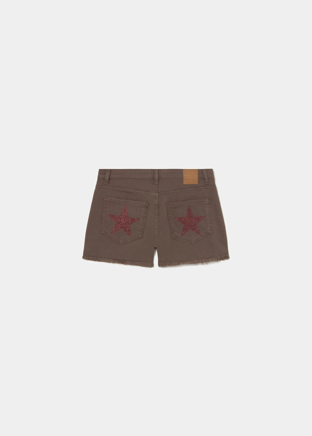 Short patch glitter