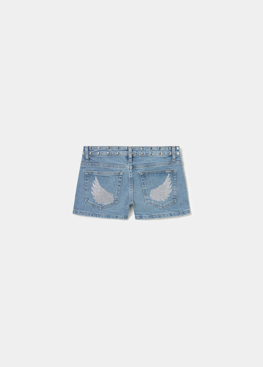 Short tachas glitter