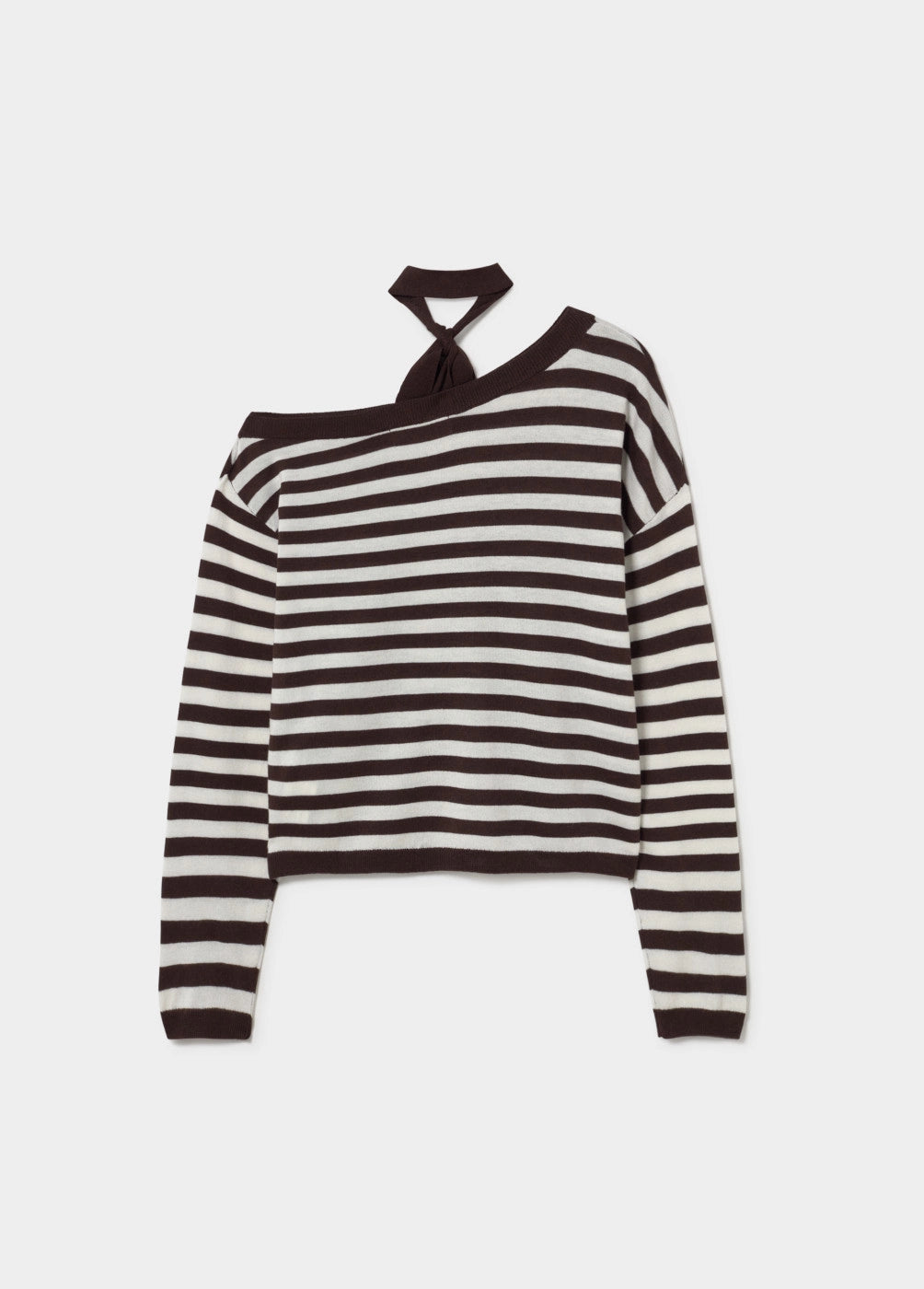 Jersey asimétrico rayas chocker