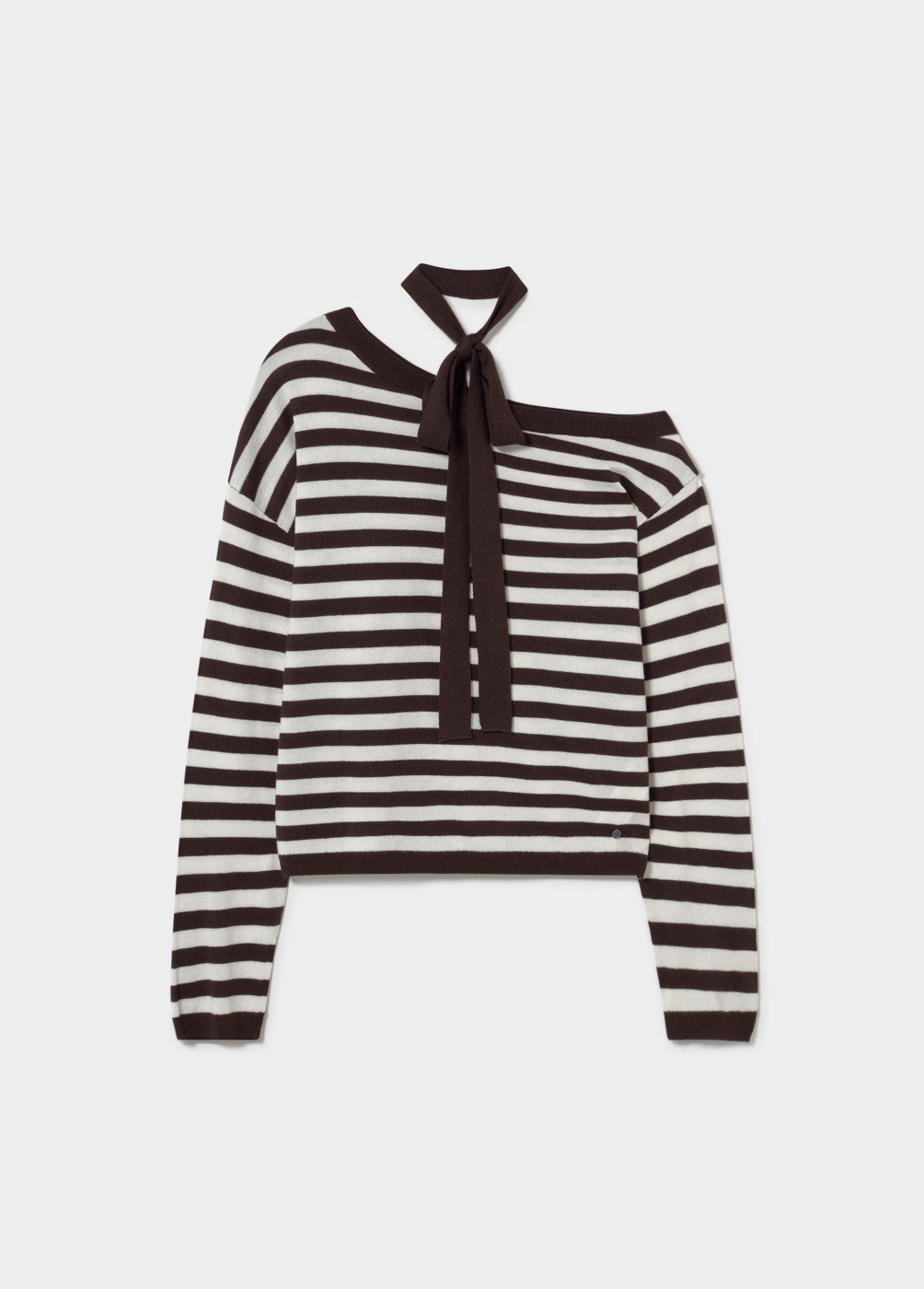 Jersey asimétrico rayas chocker