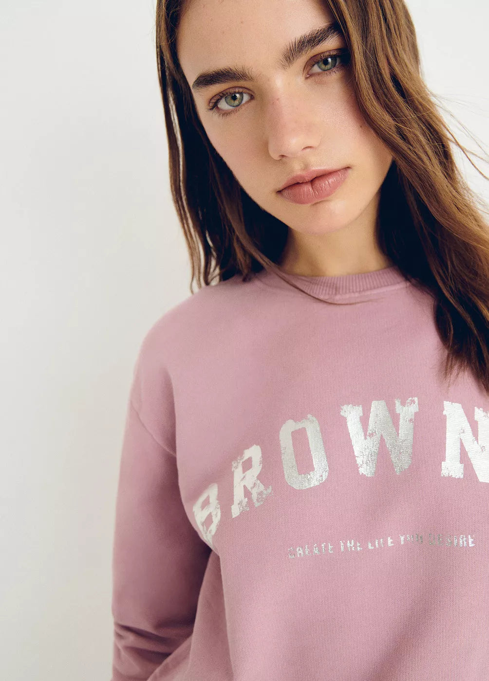 Sudadera brownie foil