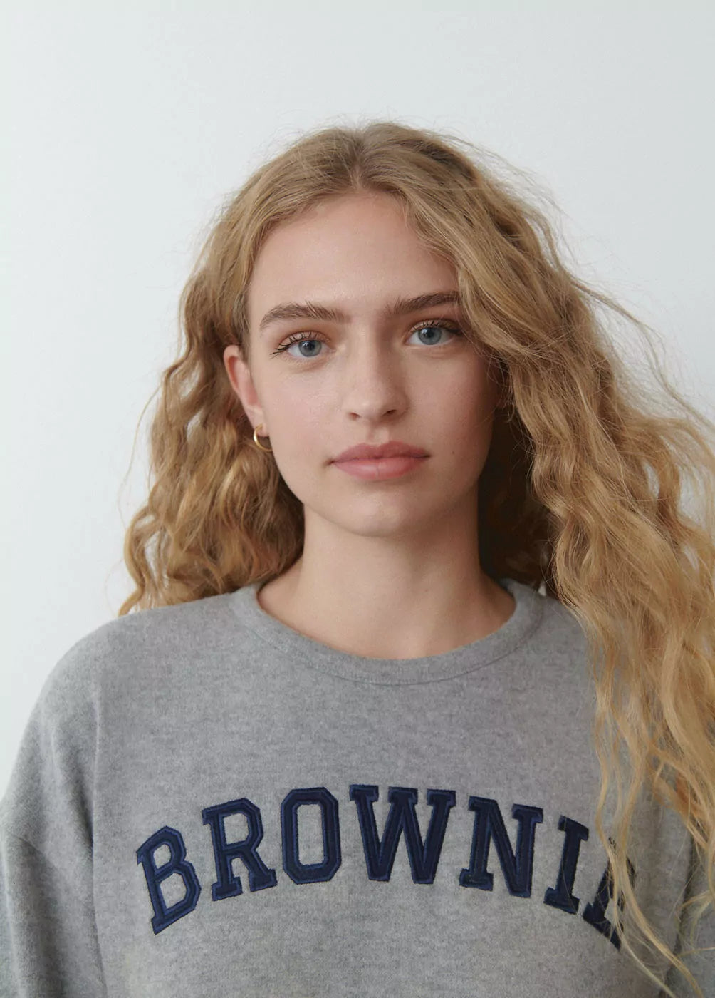 Sudadera canalé brush brownie