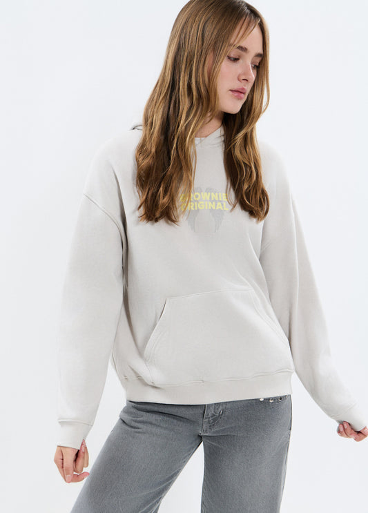 Sudadera capucha print alas