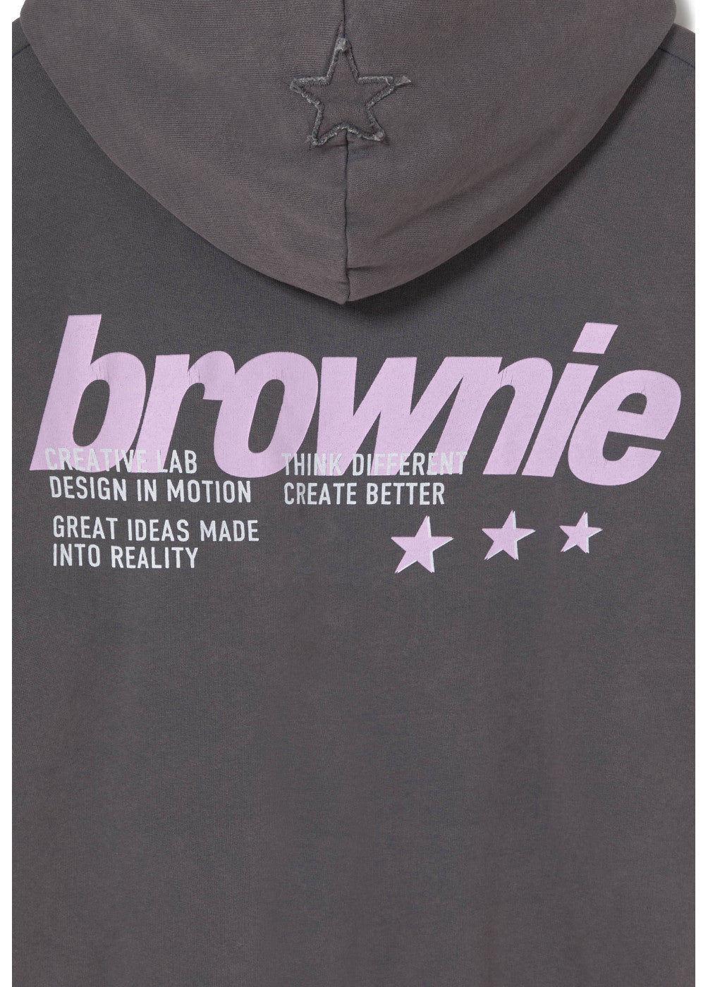 Sudadera capucha print espalda