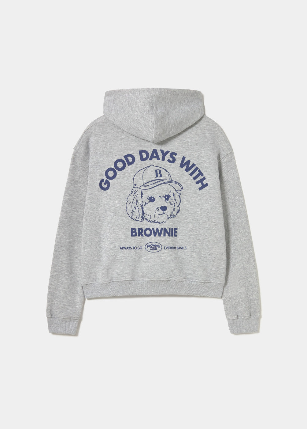 Sudadera capucha print perrito