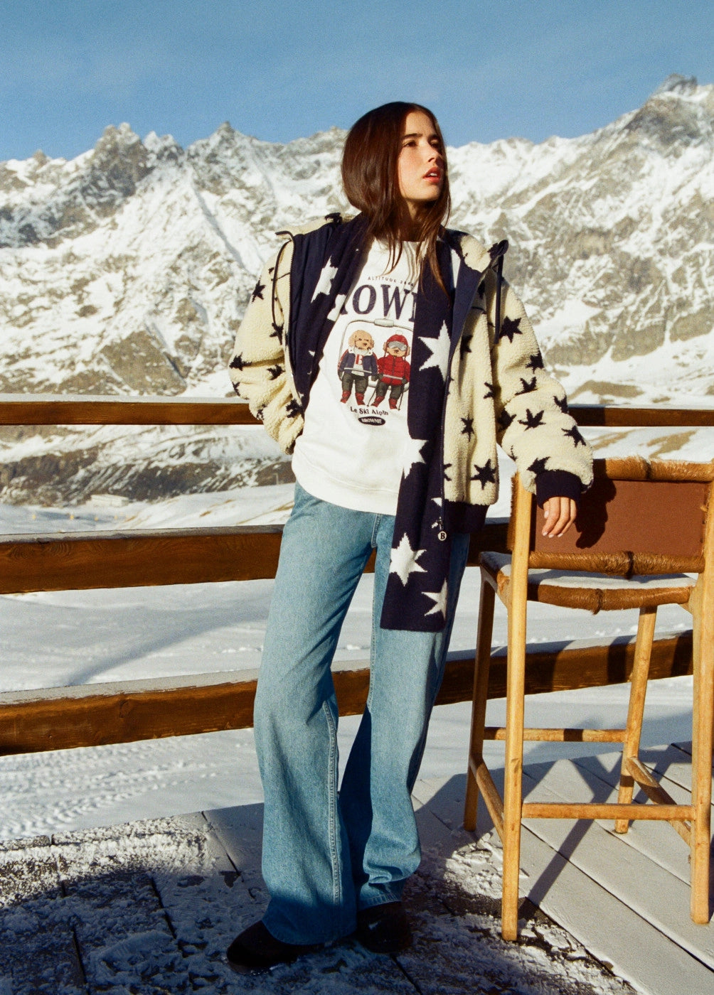 Sudadera logo perritos crudo