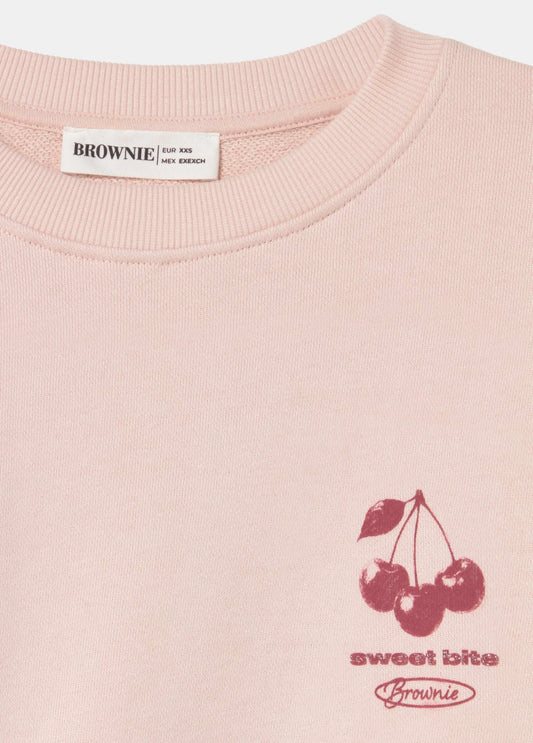 Sudadera print glitter