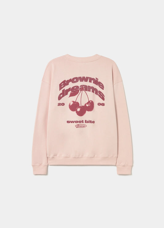 Sudadera print glitter