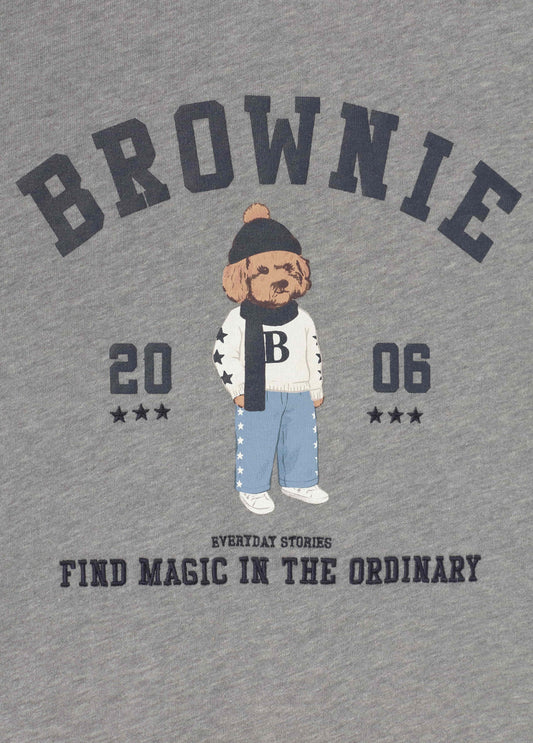 Sudadera vigoré print perrito