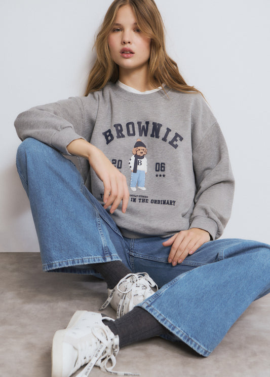 Sudadera vigoré print perrito