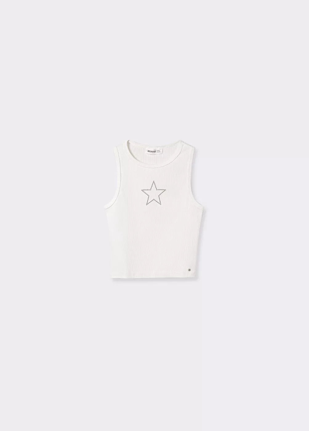 Tank top estrellas strass