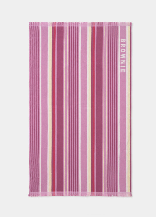 Toalla rallas brownie