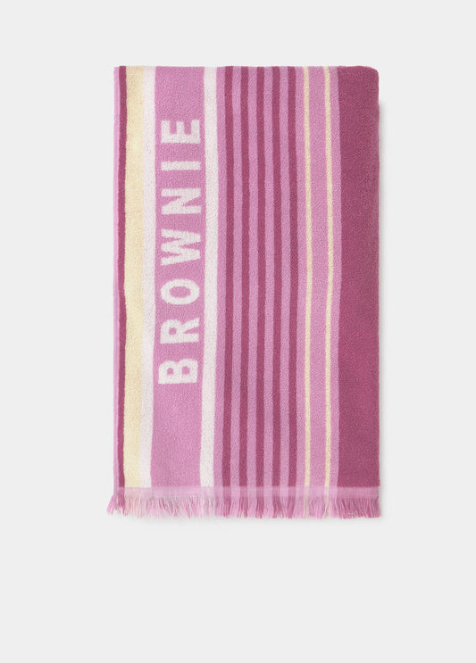 Toalla rallas brownie