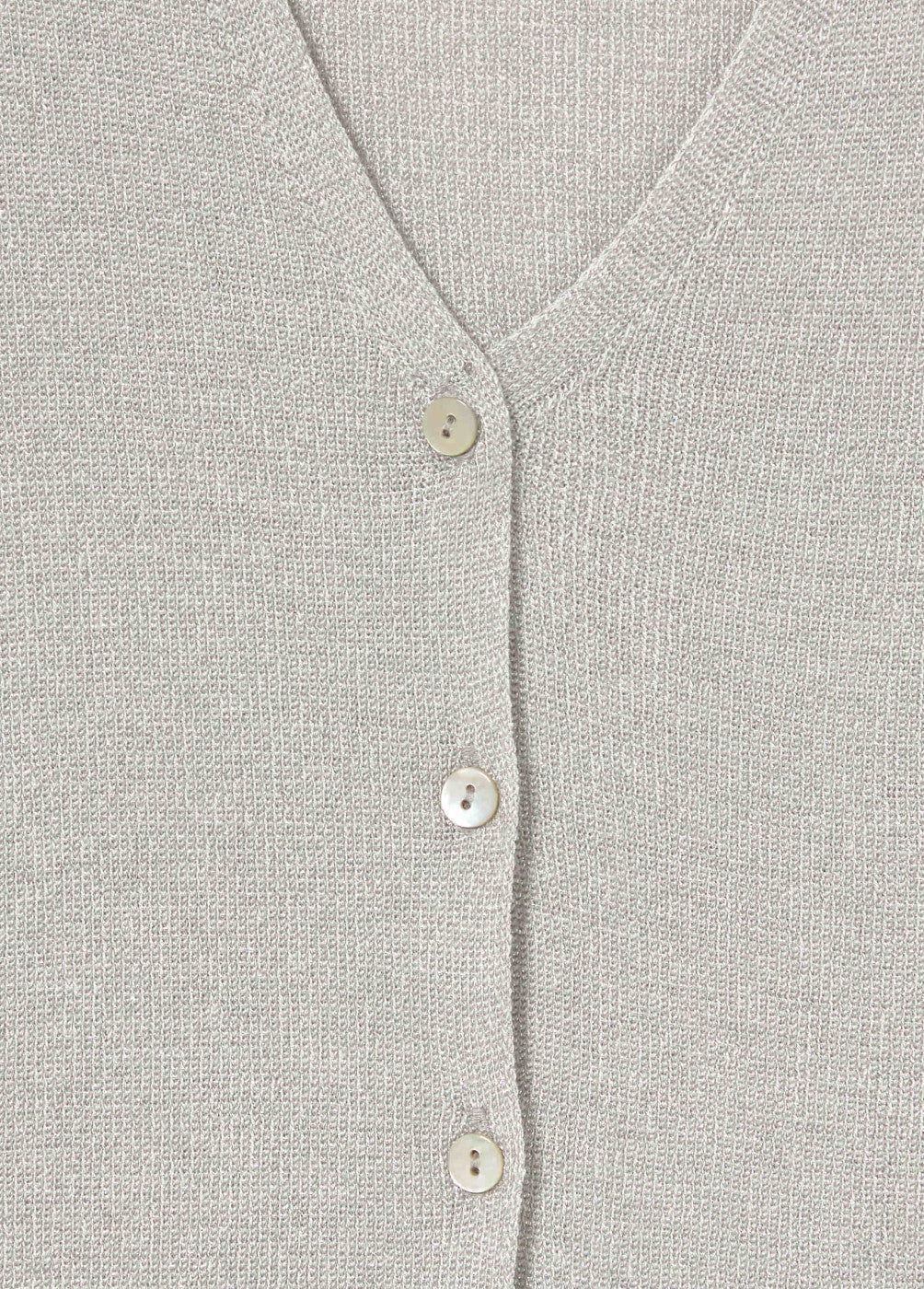 Top chaleco botones