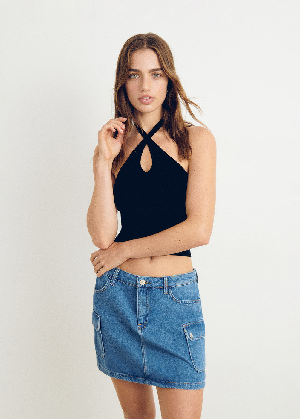 Top hally halter