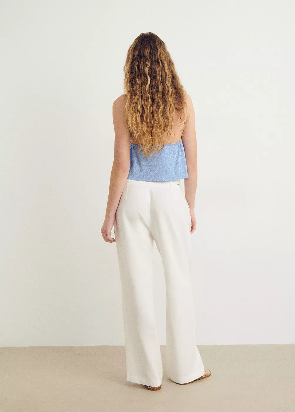 Top halter cortina