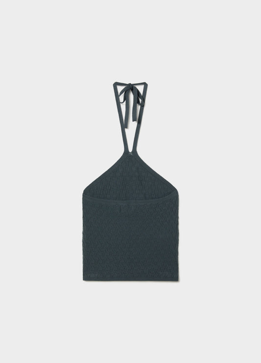 Top halter textura