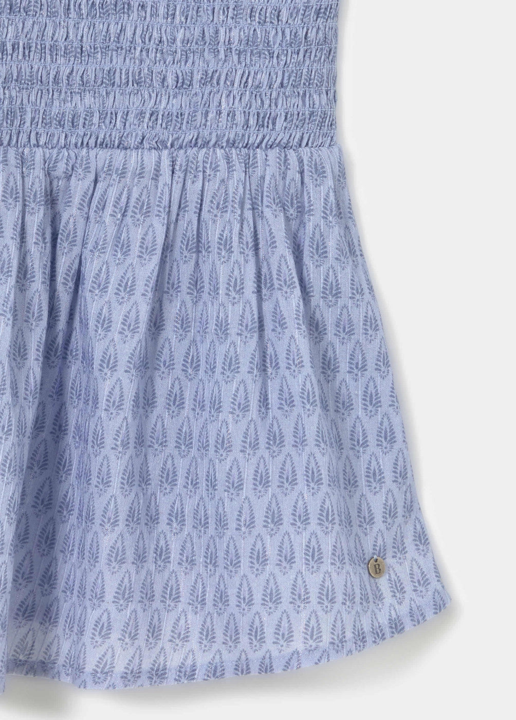 Top smock estampado