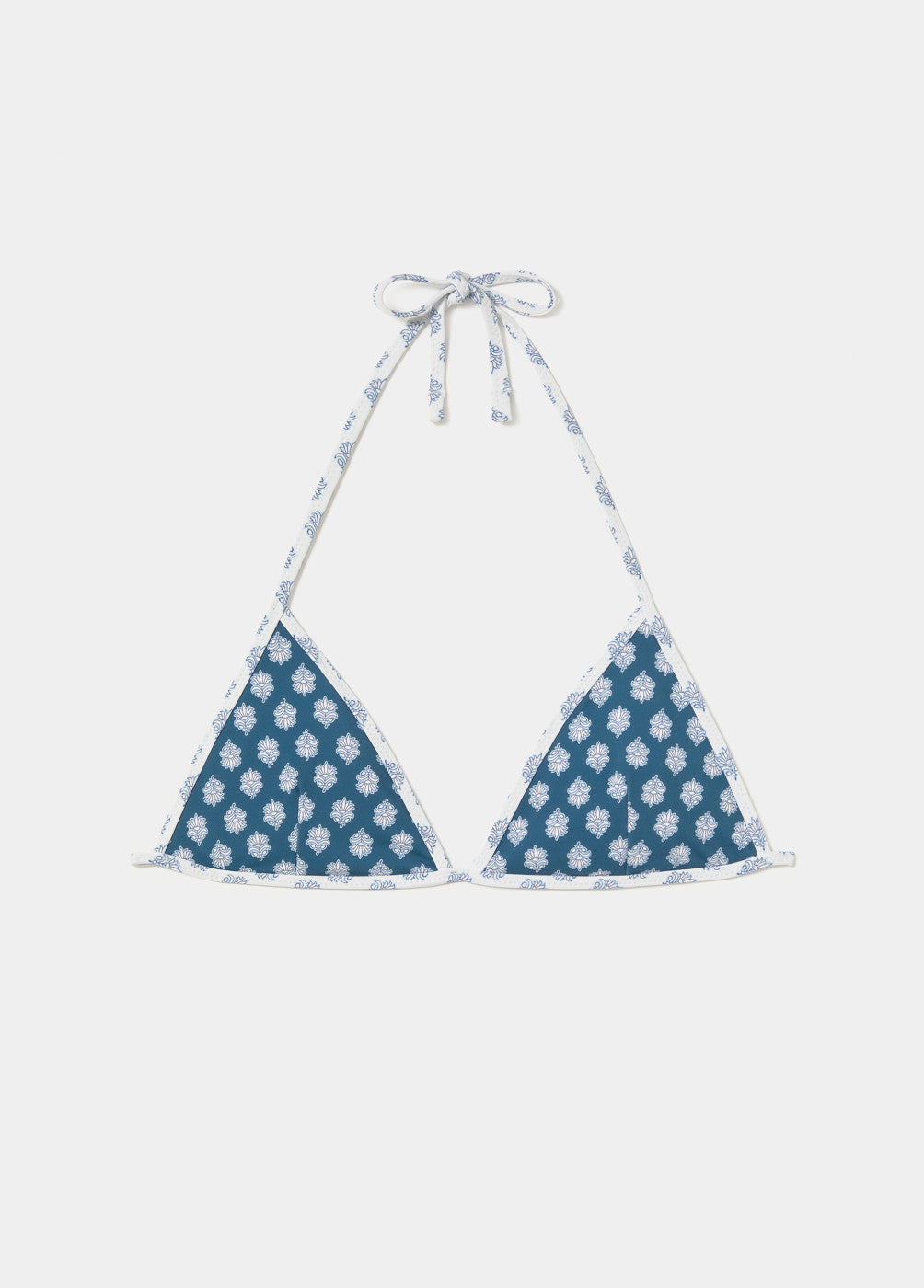Top triangular reversible estamp