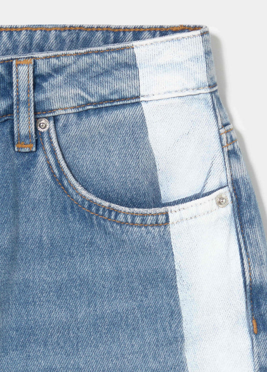 Vaquero recto con banda lateral