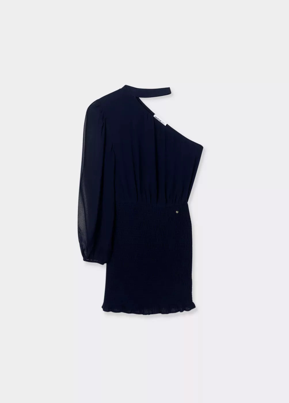 Vestido asimétrico choker