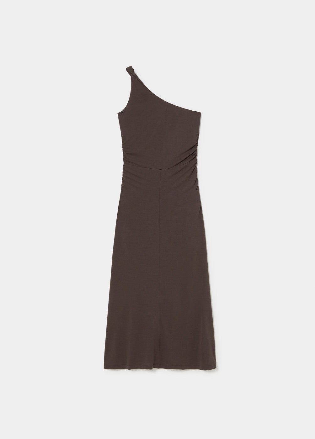 Vestido asimétrico halter